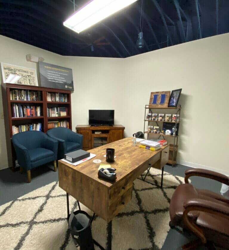 office space inside The Exchange